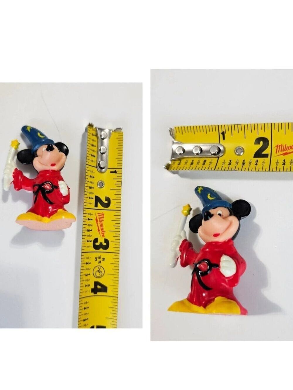 Bundle Vintage Disney Figures BONUS Mickey Mouse Coin Purse Cake Toppers WDW - Picture 7 of 15